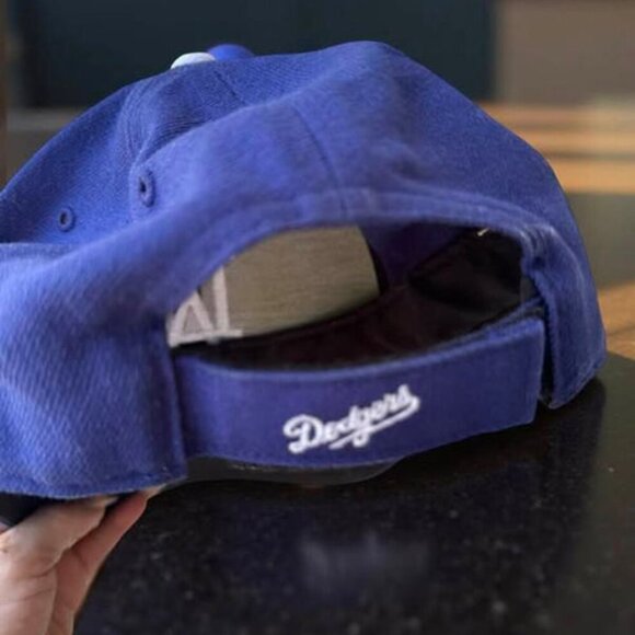Los Angeles Dodgers Royal Blue Clean Up Adjustable Cap - MLB, Relaxed Fit - Picture 3 of 3